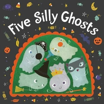 Five Silly Ghosts - Board Book Harper Collins Childrens Lil Tulips