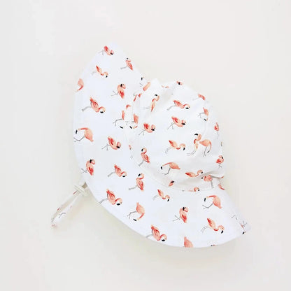Flamingo Sunhat UPF 50+ Huggalugs Baby & Toddler Clothing Lil Tulips