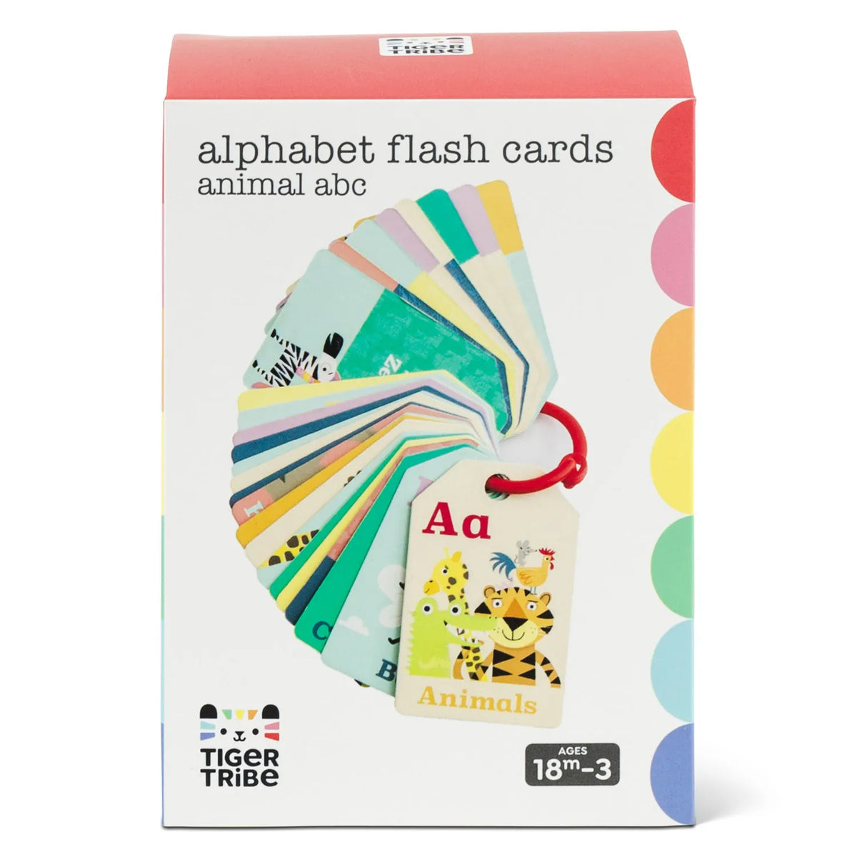 Flash Cards - Animal Abc Tiger Tribe Lil Tulips