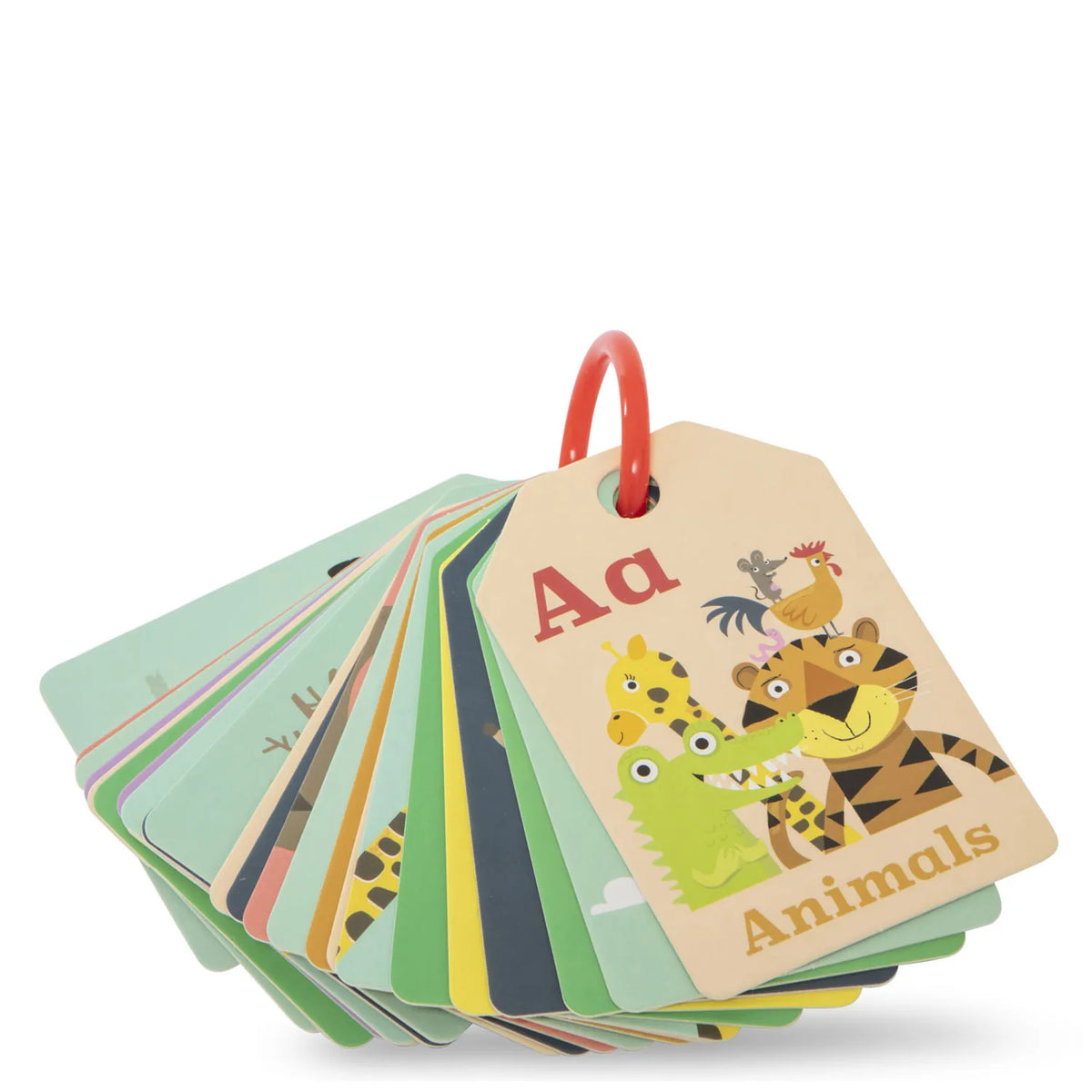Flash Cards - Animal Abc Tiger Tribe Lil Tulips