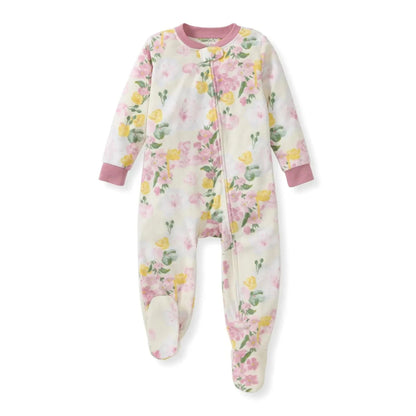 Floral Fields Polarbee™ Repreve® Fleece Pajamas Burt's Bees Baby Lil Tulips