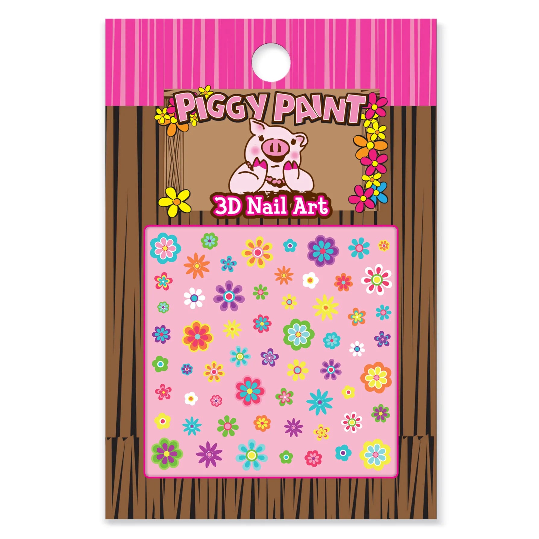 Flower Nail Art Piggy Paint Lil Tulips