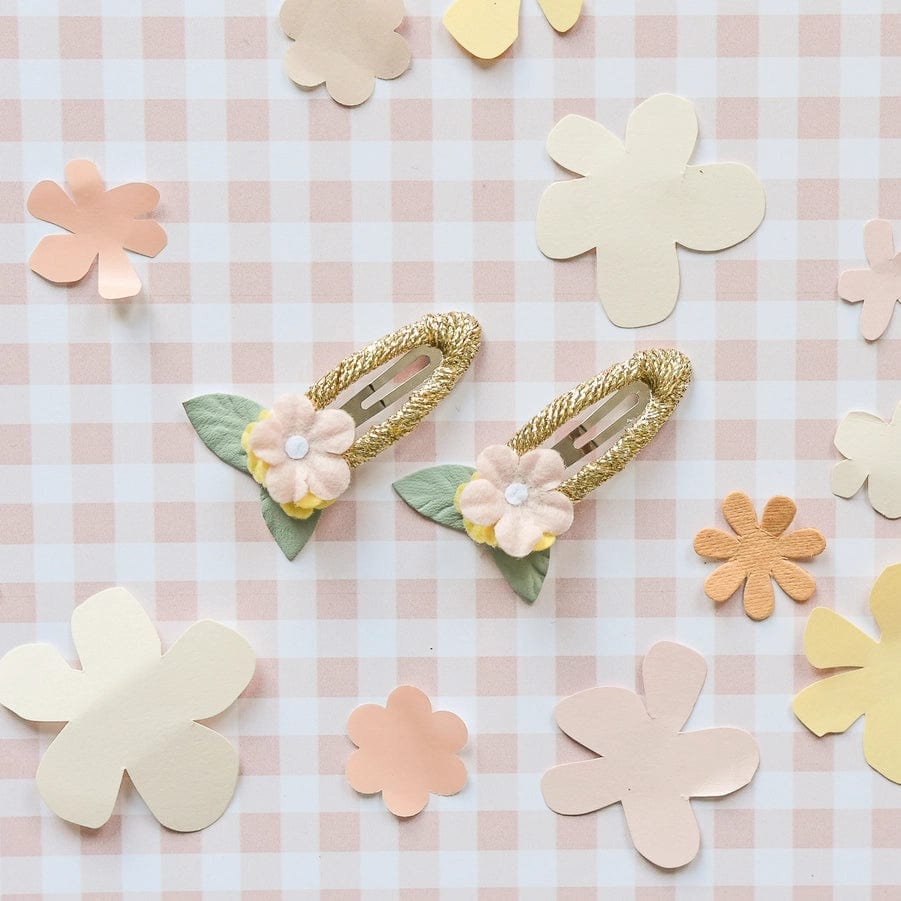 Flower Posy Clips Rockahula Kids buble Lil Tulips