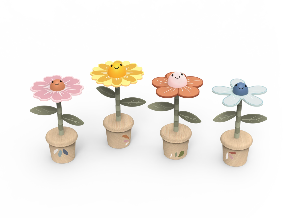 Flower Pushing Puppet - Styles Vary Speedy Monkey Lil Tulips