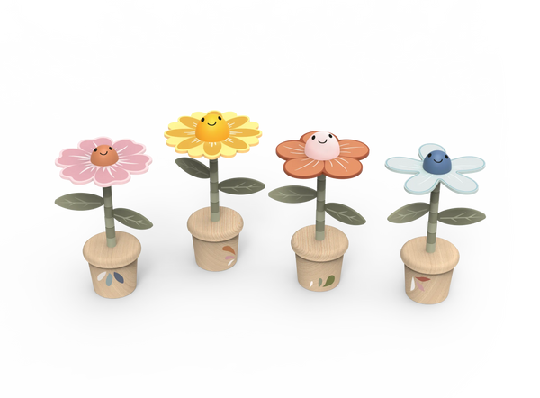 Flower Pushing Puppet - Styles Vary Speedy Monkey Lil Tulips