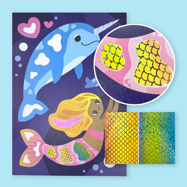 Foil Art - Ocean Magic Tiger Tribe Lil Tulips