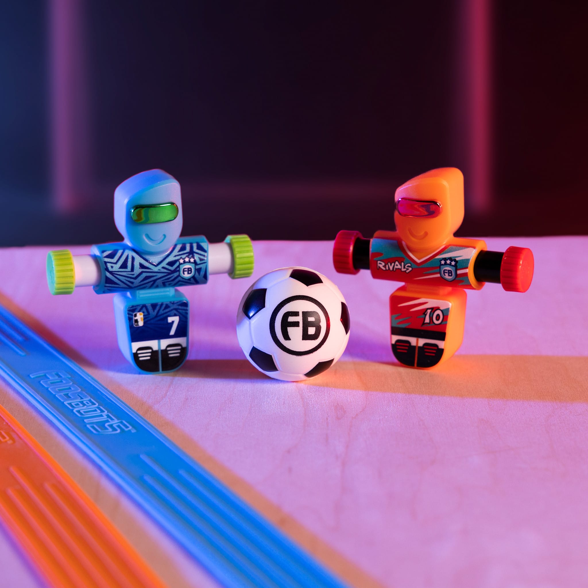 Foosbots On the Go! - Rivals Edition Fat Brain Toys Lil Tulips