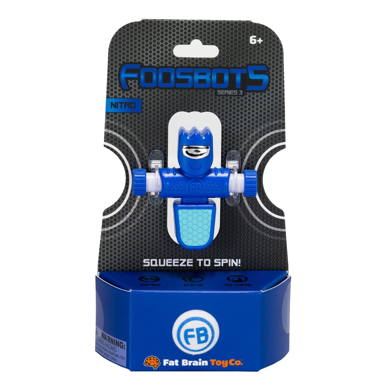 FoosBots Series 3 Single Blue Fat Brain Toys Lil Tulips