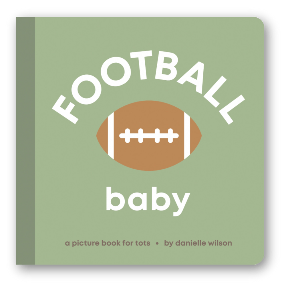 Football Baby Board Book Left Hand Book House Lil Tulips