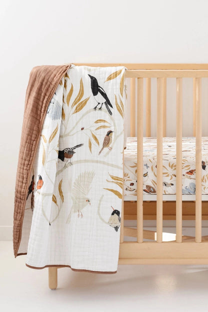 For the Birds Quilt Clementine Kids Lil Tulips