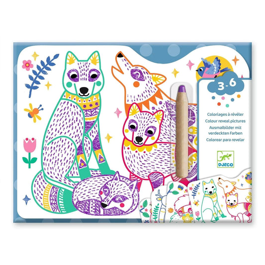 Forest Families Color Reveal Set Djeco Lil Tulips