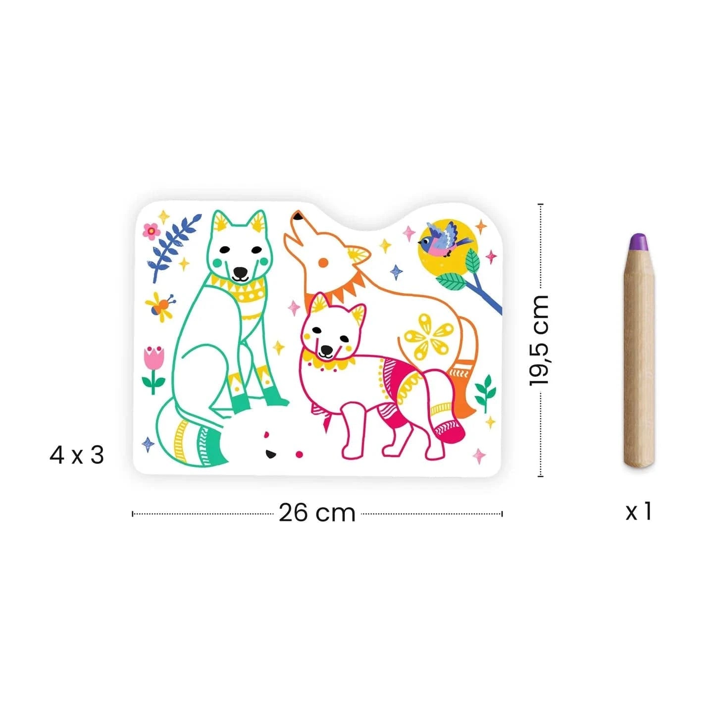 Forest Families Color Reveal Set Djeco Lil Tulips