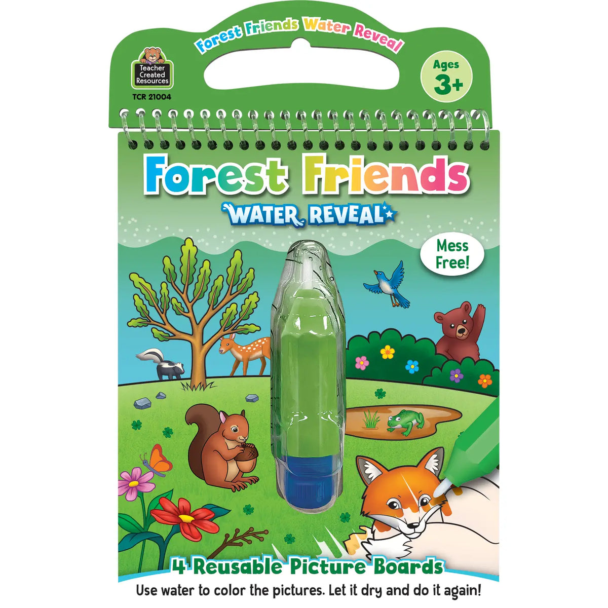 Forest Friends Water Reveal Teacher Created Resources Lil Tulips
