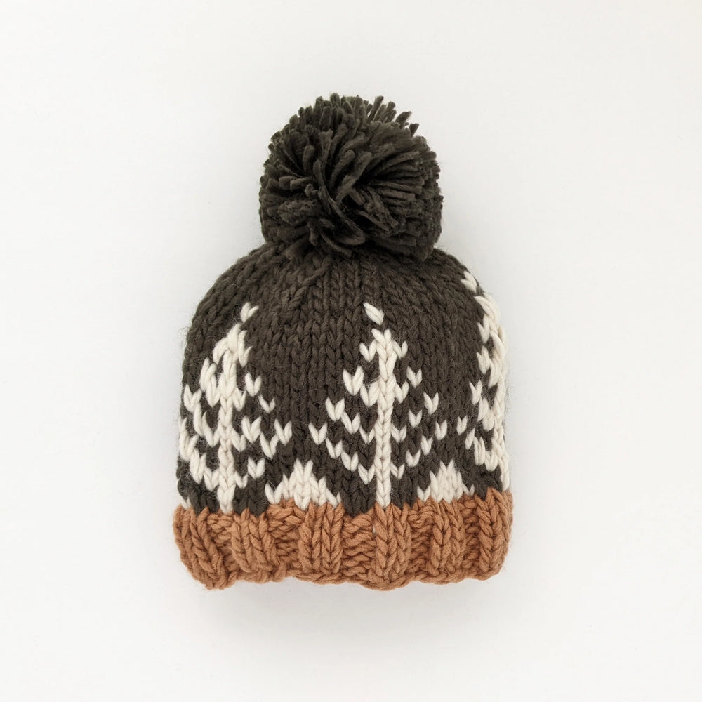 Forest Loden Knit Beanie Hat