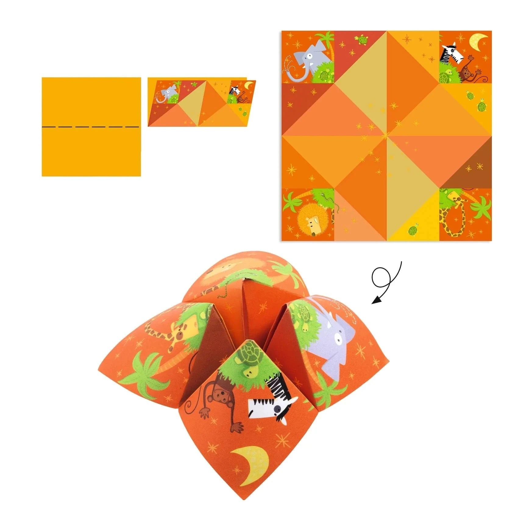 Fortune Tellers Animals Origami Djeco Lil Tulips