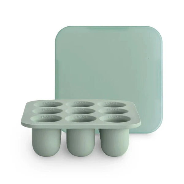 Fresh Food Feeder Freezer Tray - Cambridge Blue Mushie Lil Tulips