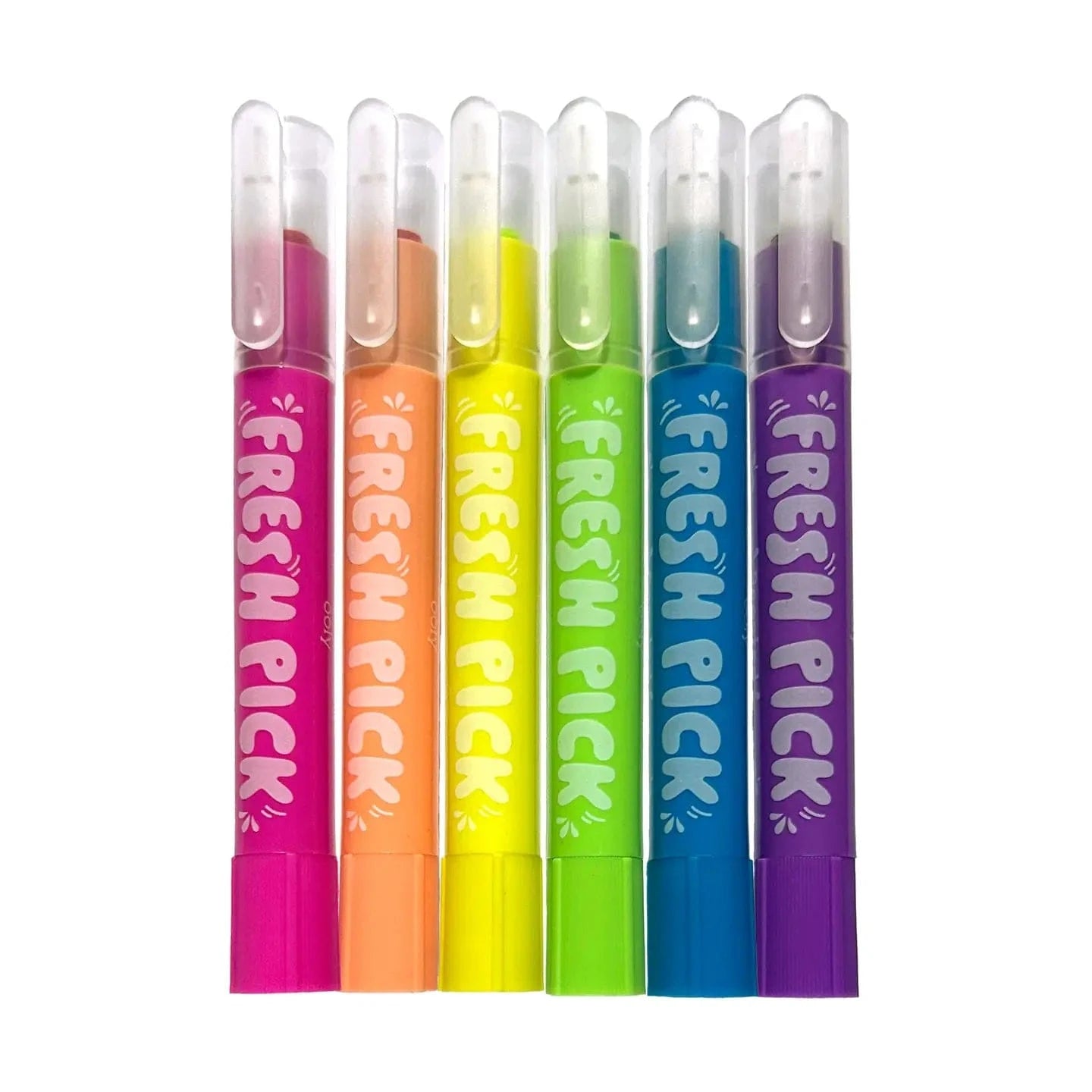 Fresh Pick Apple Scented Gel Crayons - Set of 6 OOLY Lil Tulips