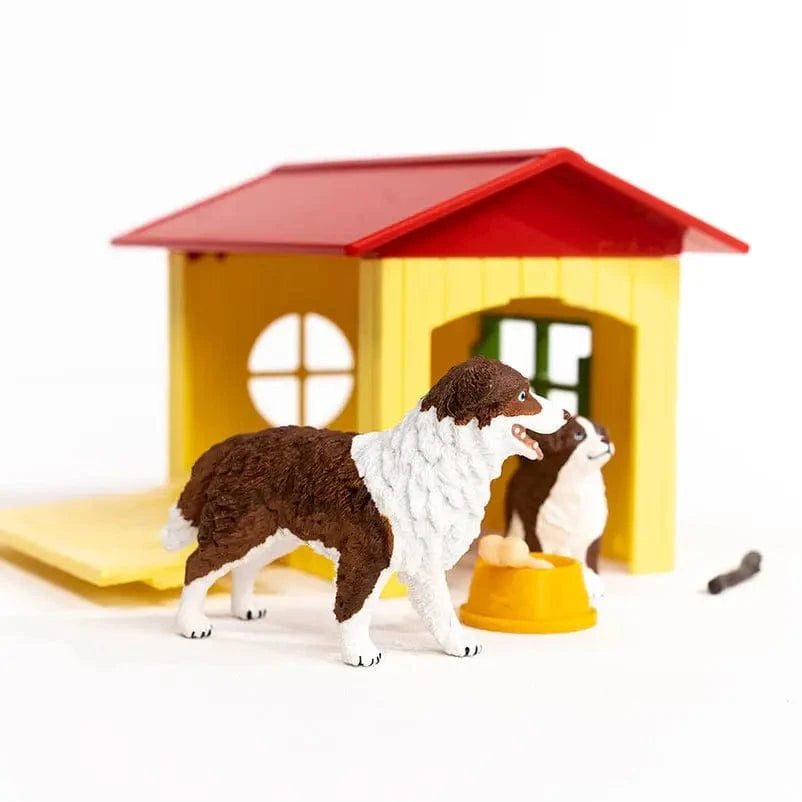 Friendly Dog House Farm Figurine Toys Play Set Schleich Lil Tulips