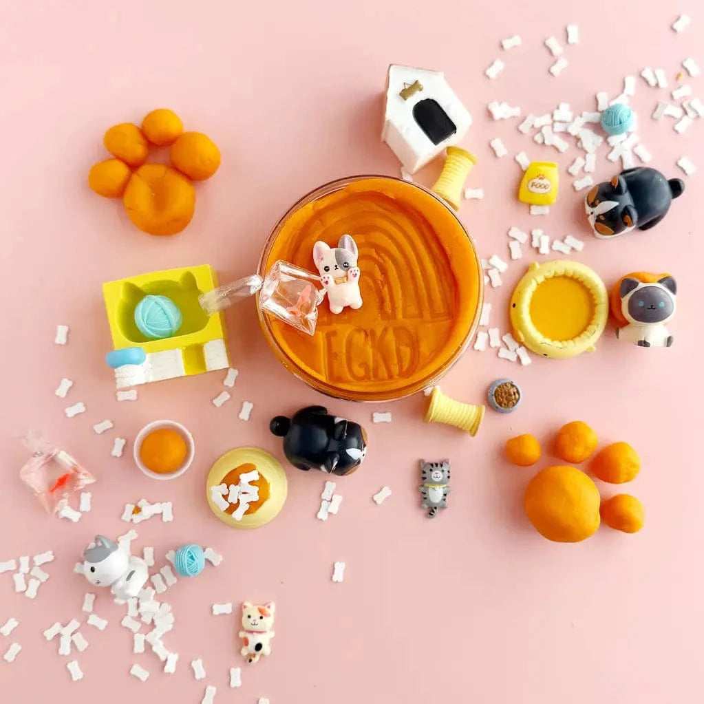 Friends Fur-Ever Kiddough Play Kit Earth Grown KidDoughs Lil Tulips