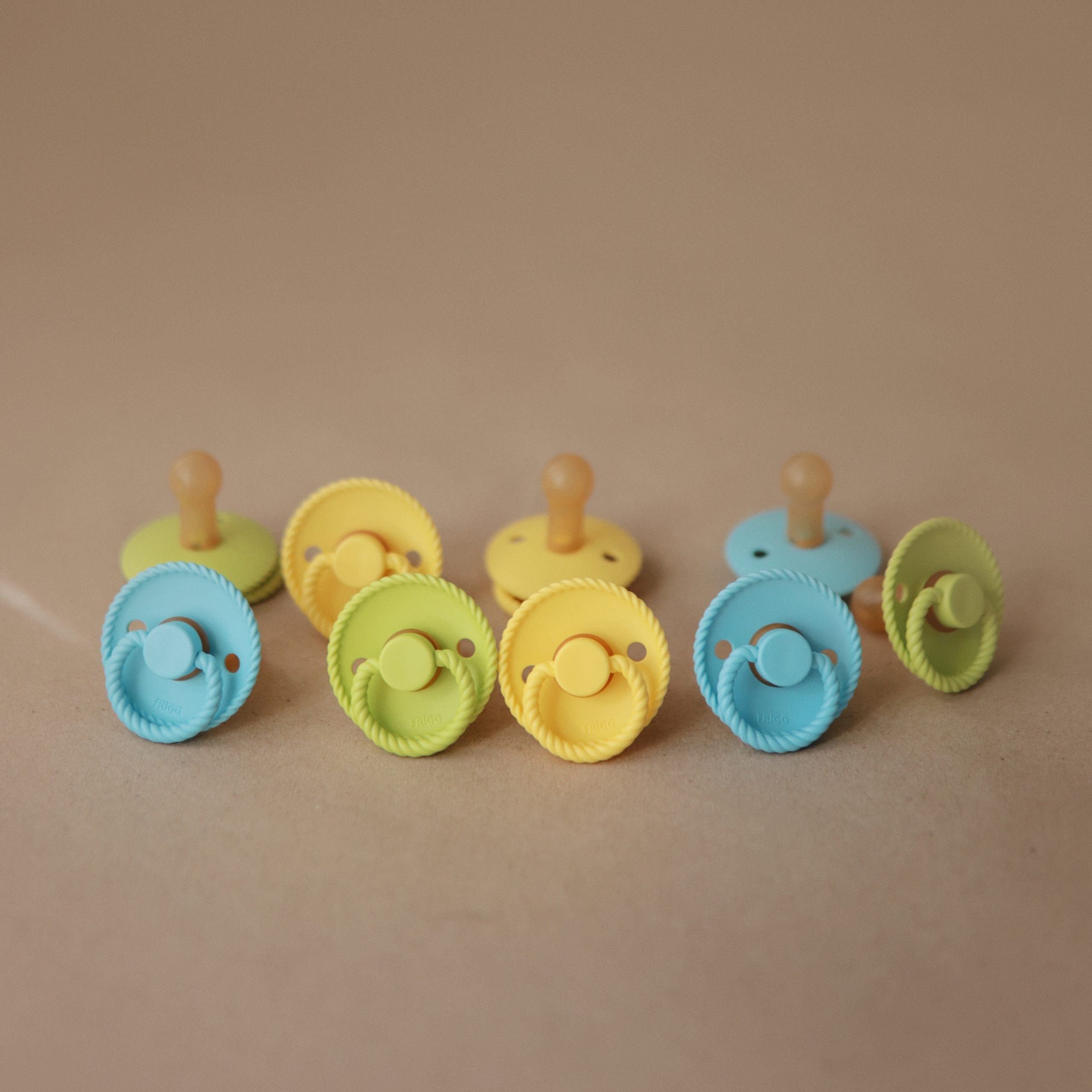 FRIGG Rope Silicone Baby Pacifier (Waterfall/Rainforest) Frigg Pacifiers & Teethers Lil Tulips
