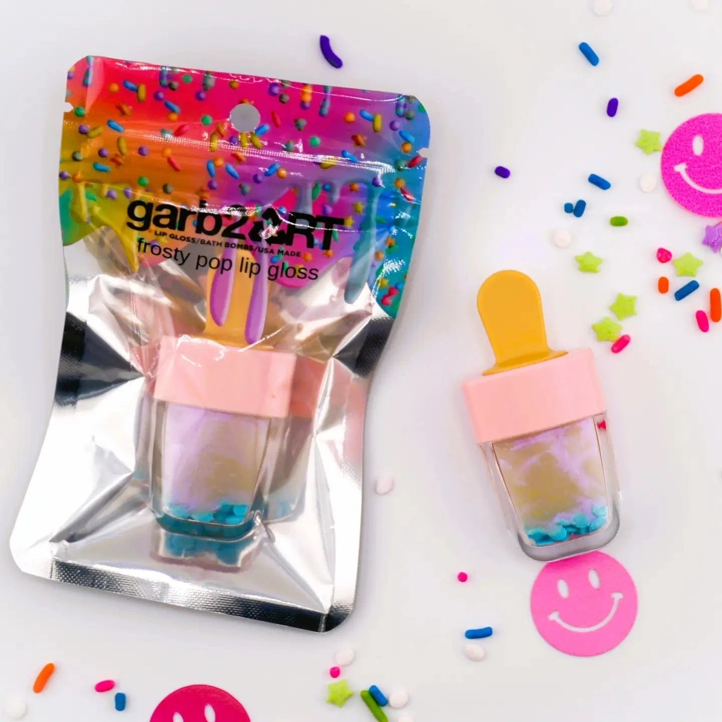 Frosty Pop Lip Gloss | Mermaid garb2ART Cosmetics Lil Tulips