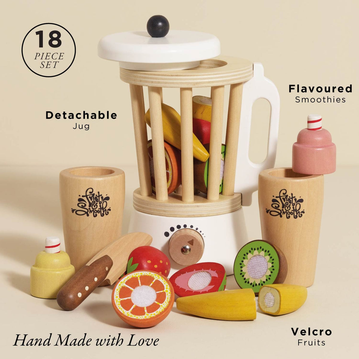 Fruit & Smoothie Blender Set Le Toy Van Lil Tulips