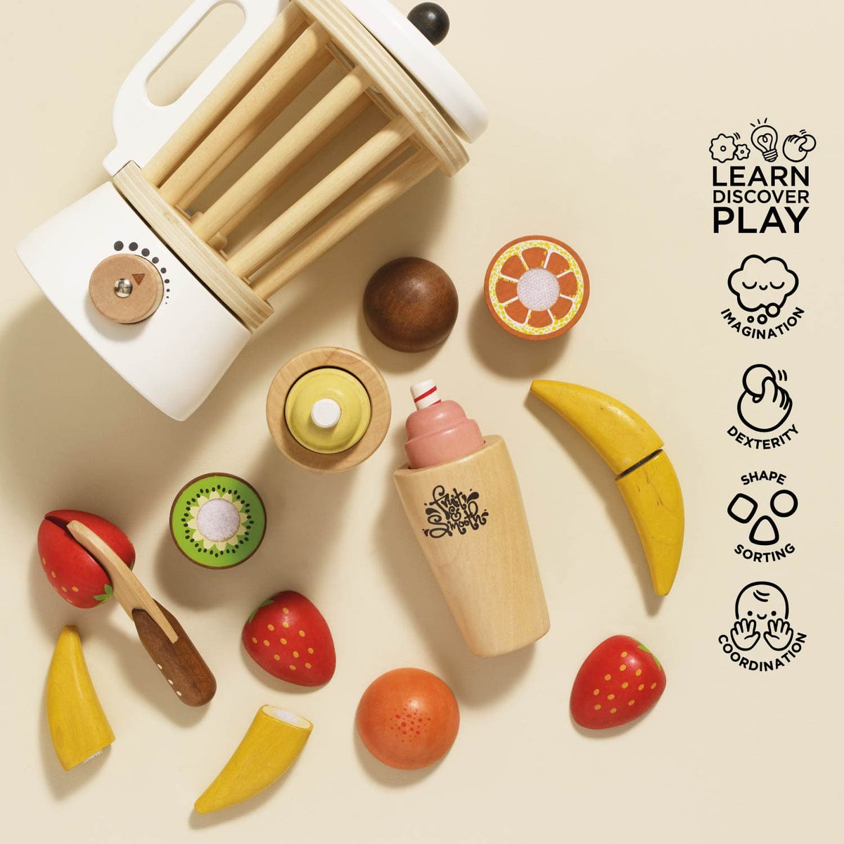 Fruit & Smoothie Blender Set Le Toy Van Lil Tulips