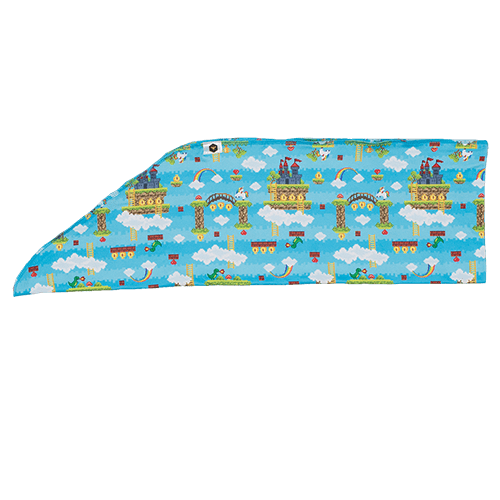 Gamer Tie On Adult Headband bumblito Final Sale Lil Tulips