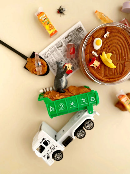 Garbage (Root Beer) Kiddough Play Kit Earth Grown KidDoughs Lil Tulips