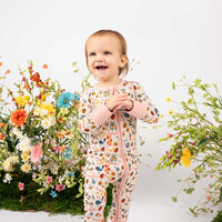 Garden Friends Bamboo Baby Pajamas - Convertible Emerson and Friends Baby & Toddler Clothing Lil Tulips