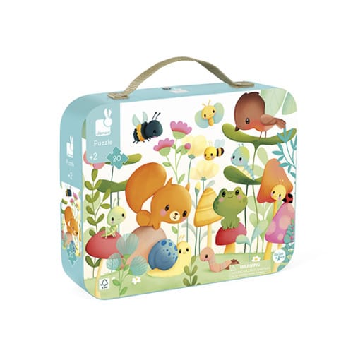 Garden Friends Puzzle – 20 Pieces Janod Lil Tulips