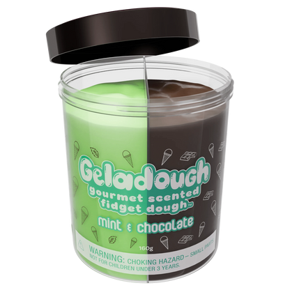 Geladough - Gourmet Scented Slime Dough Mint & Chocolate Scentco Lil Tulips