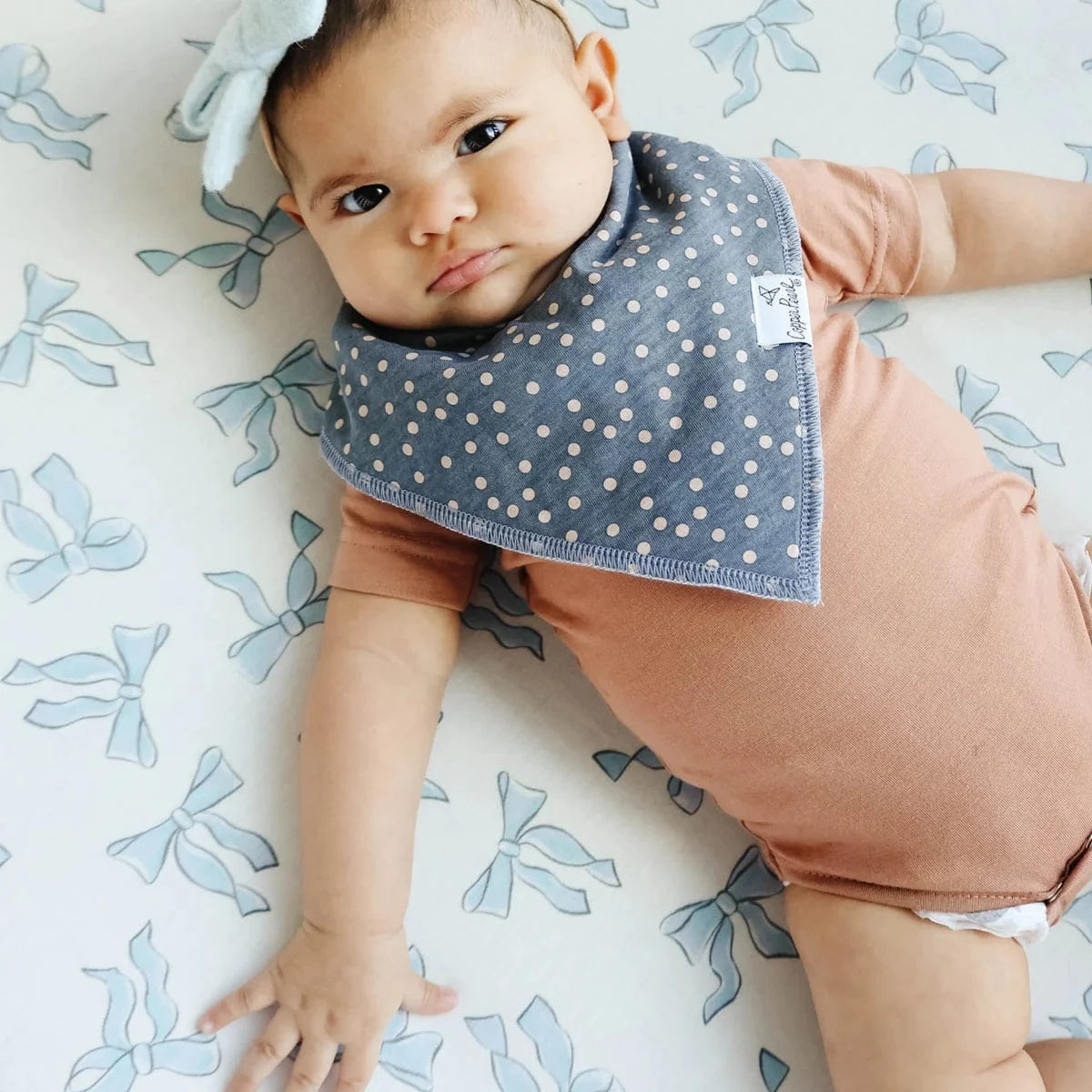 Gemma Bandana Bibs Copper Pearl Lil Tulips