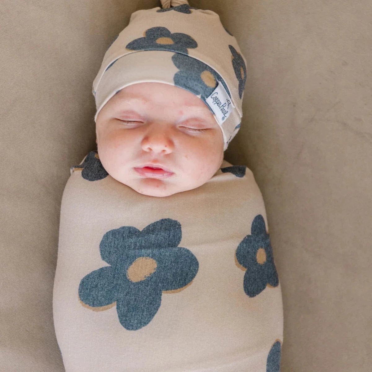 Gemma Top Knot Hat Copper Pearl Copper Pearl Lil Tulips