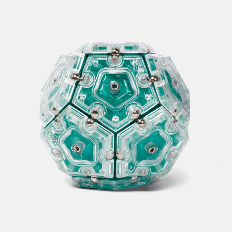 Geode Magnetic Fidget - Aqua Speks Lil Tulips