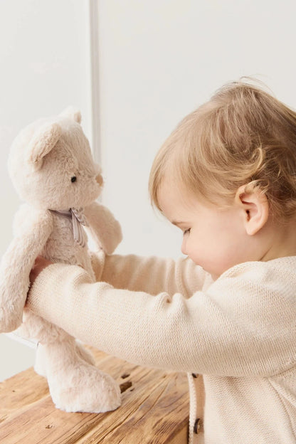Georgie With Bow 30cm Snuggle Bunnies Lil Tulips