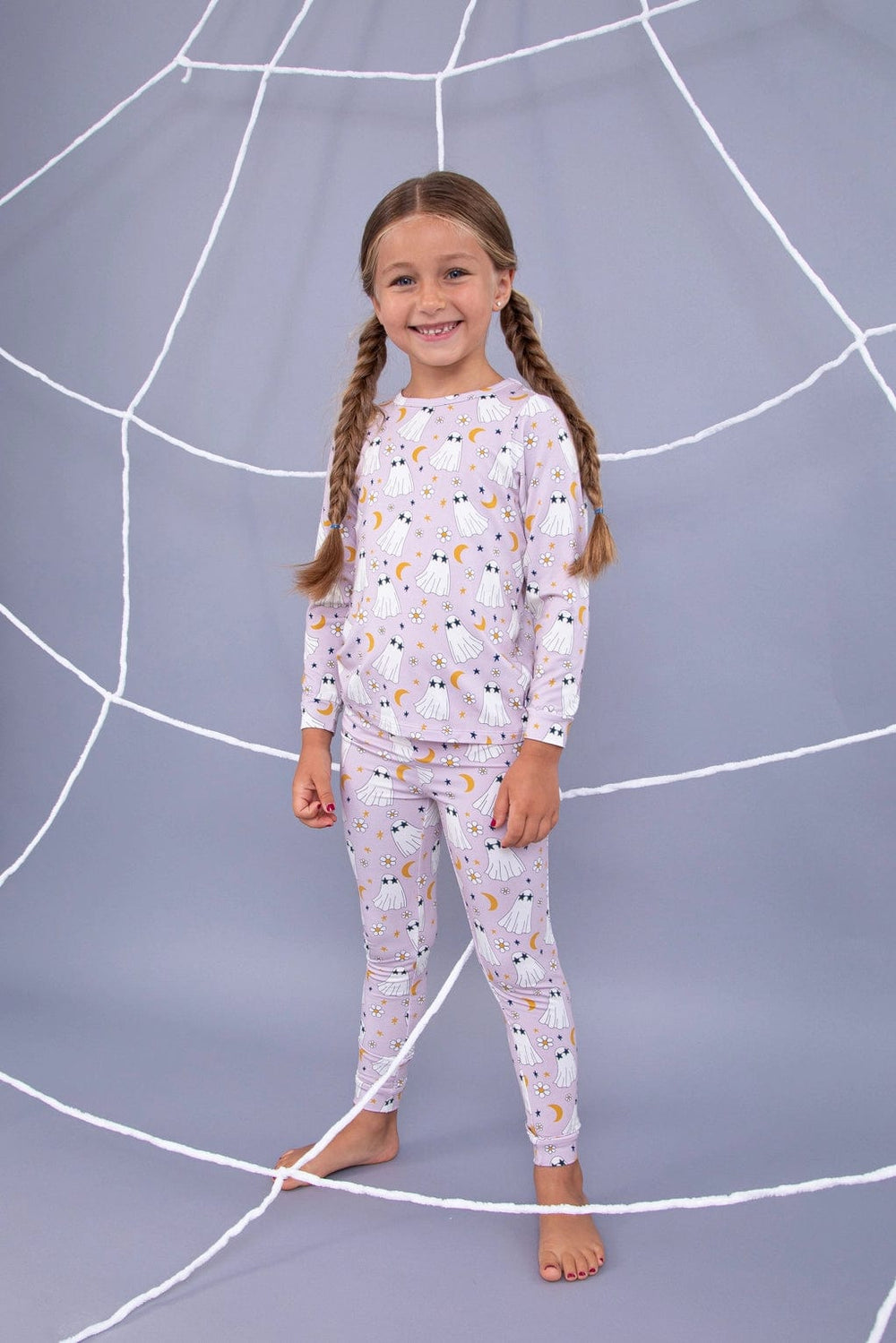 Ghouls Just Want To Have Fun Halloween Bamboo Pajama Set Bird & Bean Baby & Toddler Clothing Lil Tulips