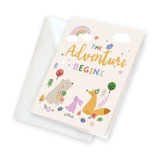 Gift Enclosures - Adventure Begins Gina B Designs Lil Tulips