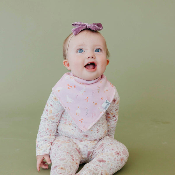 Gigi Bandana Bibs (4-Pack) Copper Pearl Lil Tulips