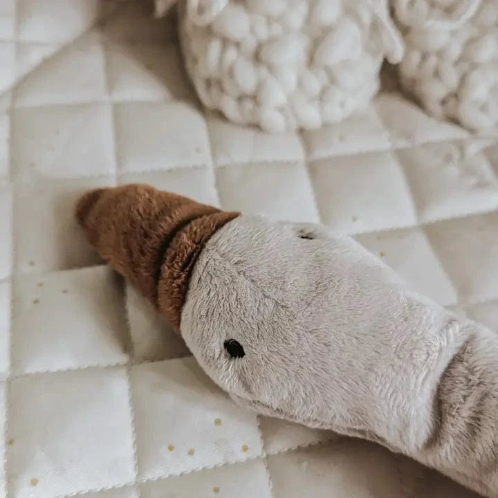 Gilbert Goose Security Blanket - Sand Veille Sur Toi Lil Tulips