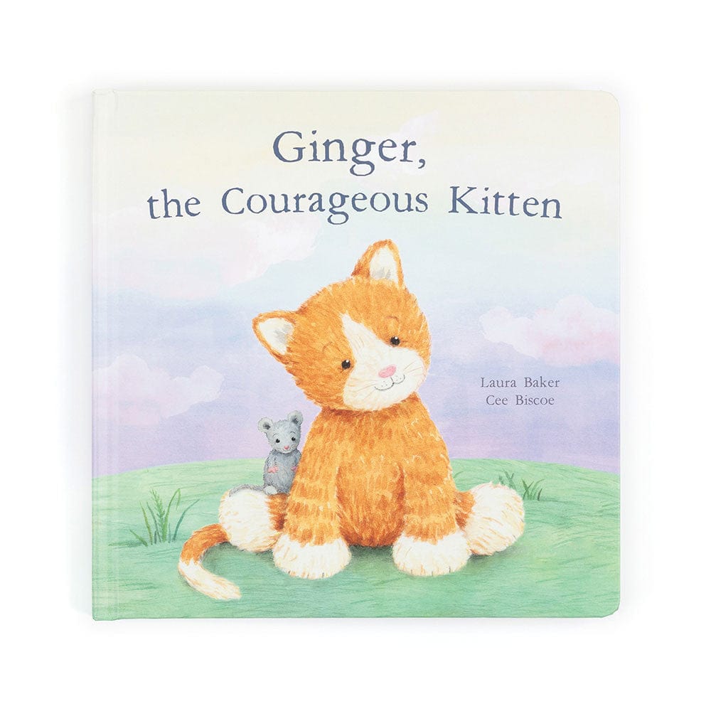 Ginger, the Courageous Kitten Book Jellycat Lil Tulips