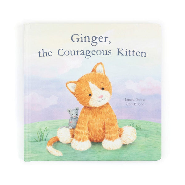 Ginger, the Courageous Kitten Book Jellycat Lil Tulips
