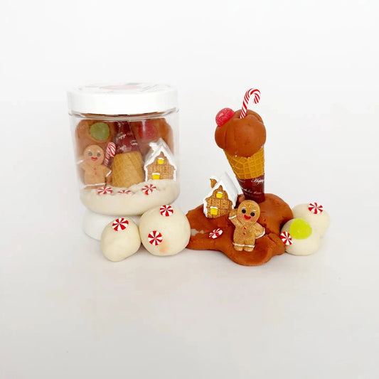 Gingerbread Mini Dough-To-Go Earth Grown KidDoughs Lil Tulips