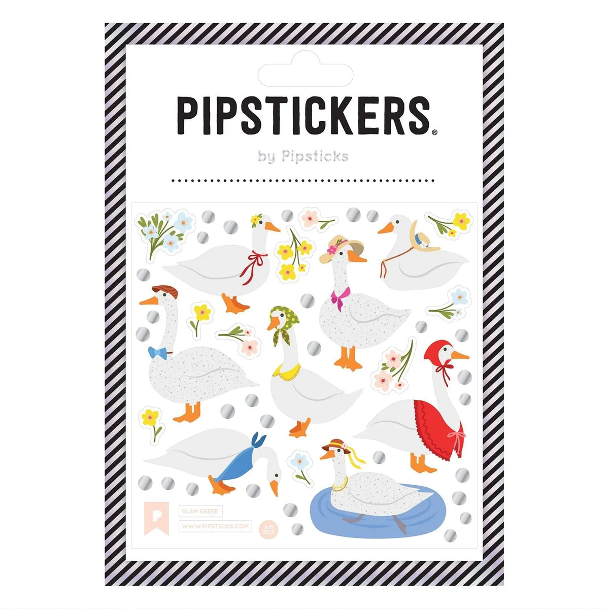 Glam Geese Stickers Pipsticks Lil Tulips