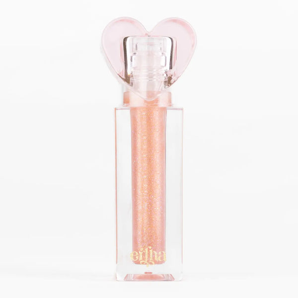 Glimmies - Flavored Vegan Lip Gloss - Sparkle Diamond Mrs. Ertha Lil Tulips