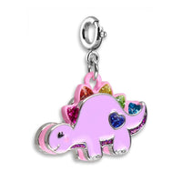 Glitter Dinosaur Charm Charm It! Bracelets Lil Tulips
