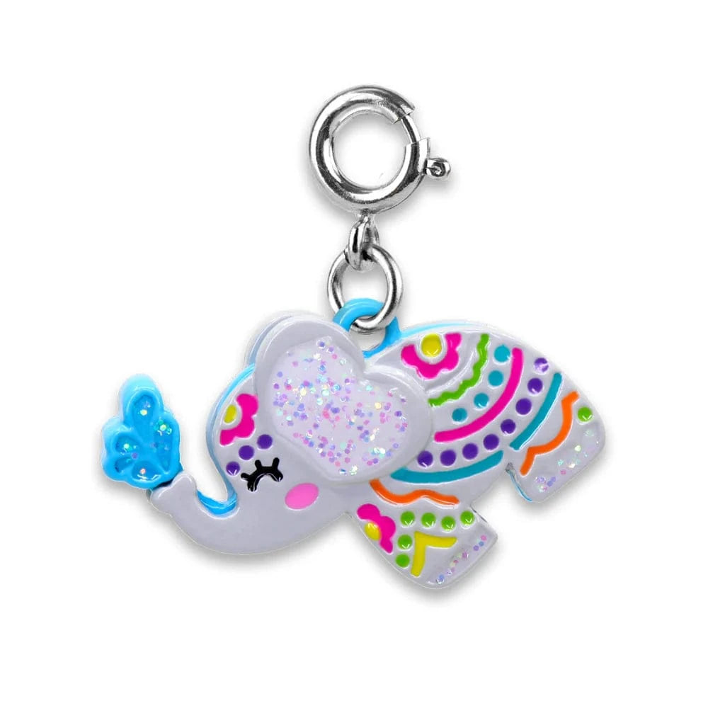 Glitter Elephant Charm Charm It! Lil Tulips