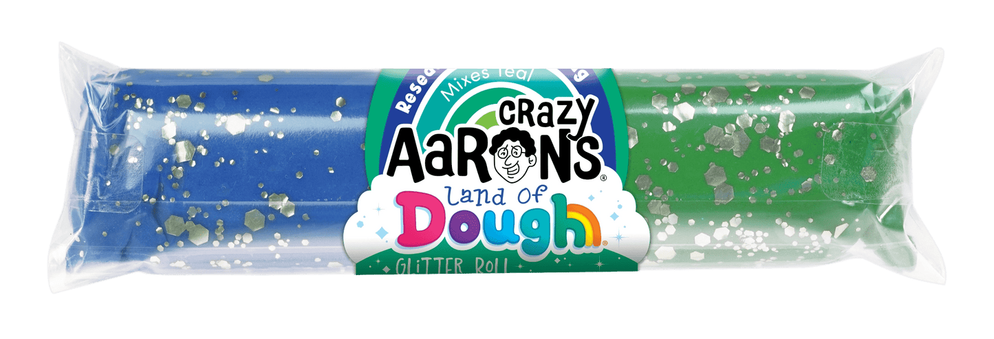 Glitter Roll-Teal Land of Dough Lil Tulips