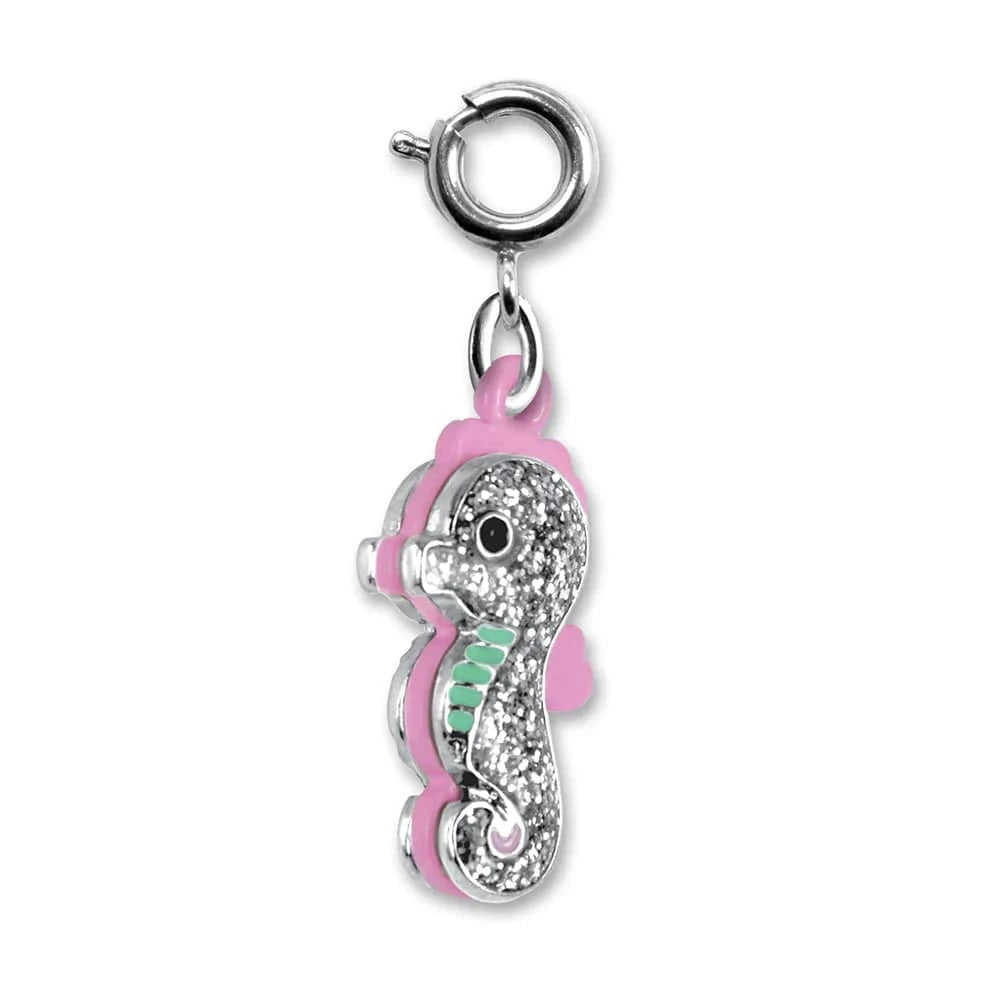 Glitter Seahorse Charm Charm It! Lil Tulips