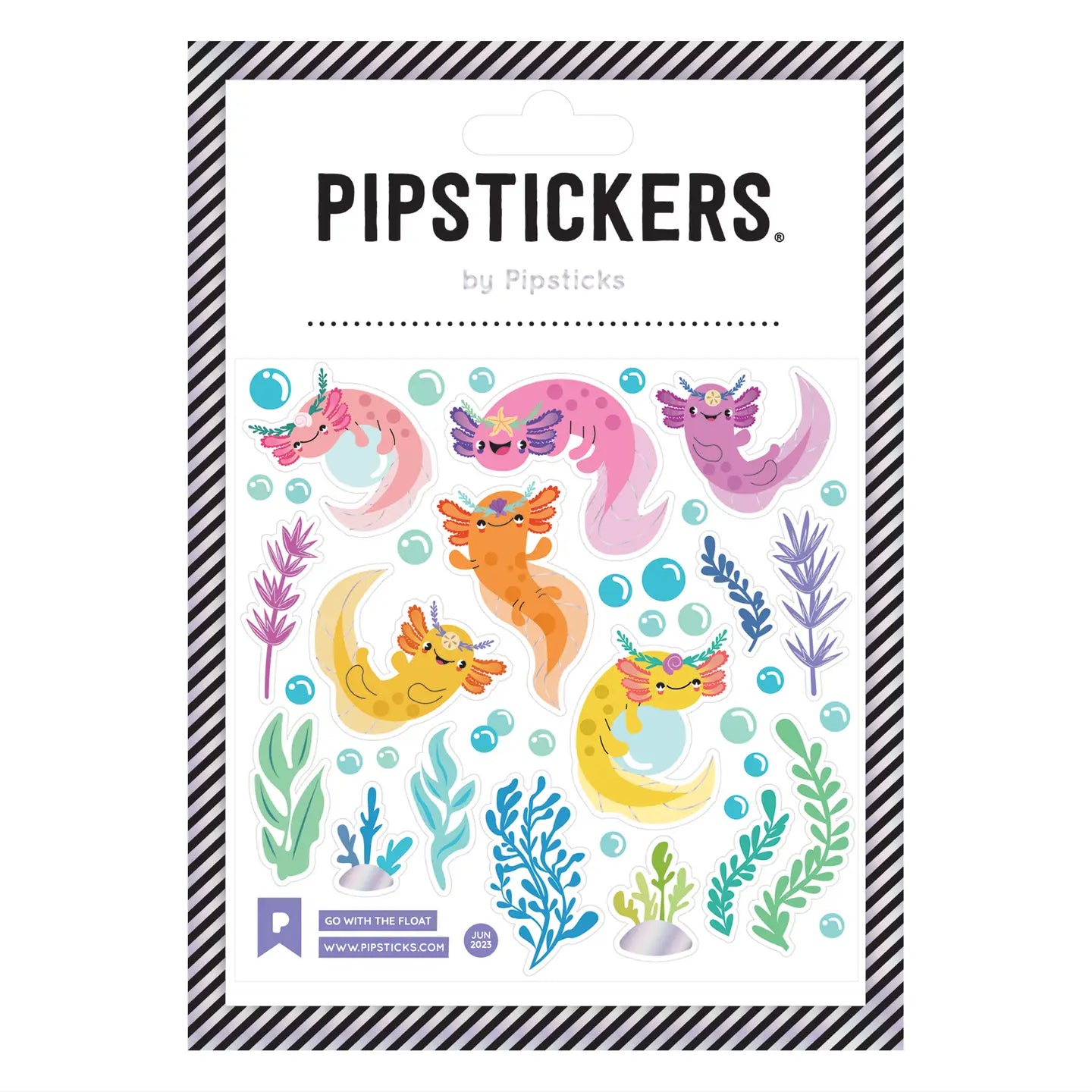Go with the Float Stickers Pipsticks Lil Tulips